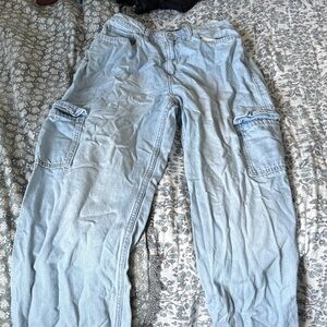 Hollister Light Blue Relaxed Jeans
